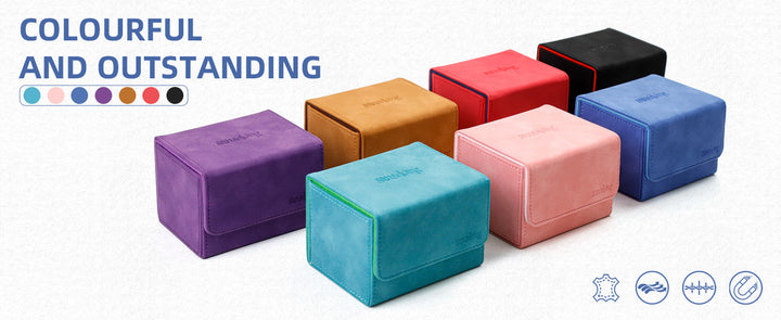 Leather deck box