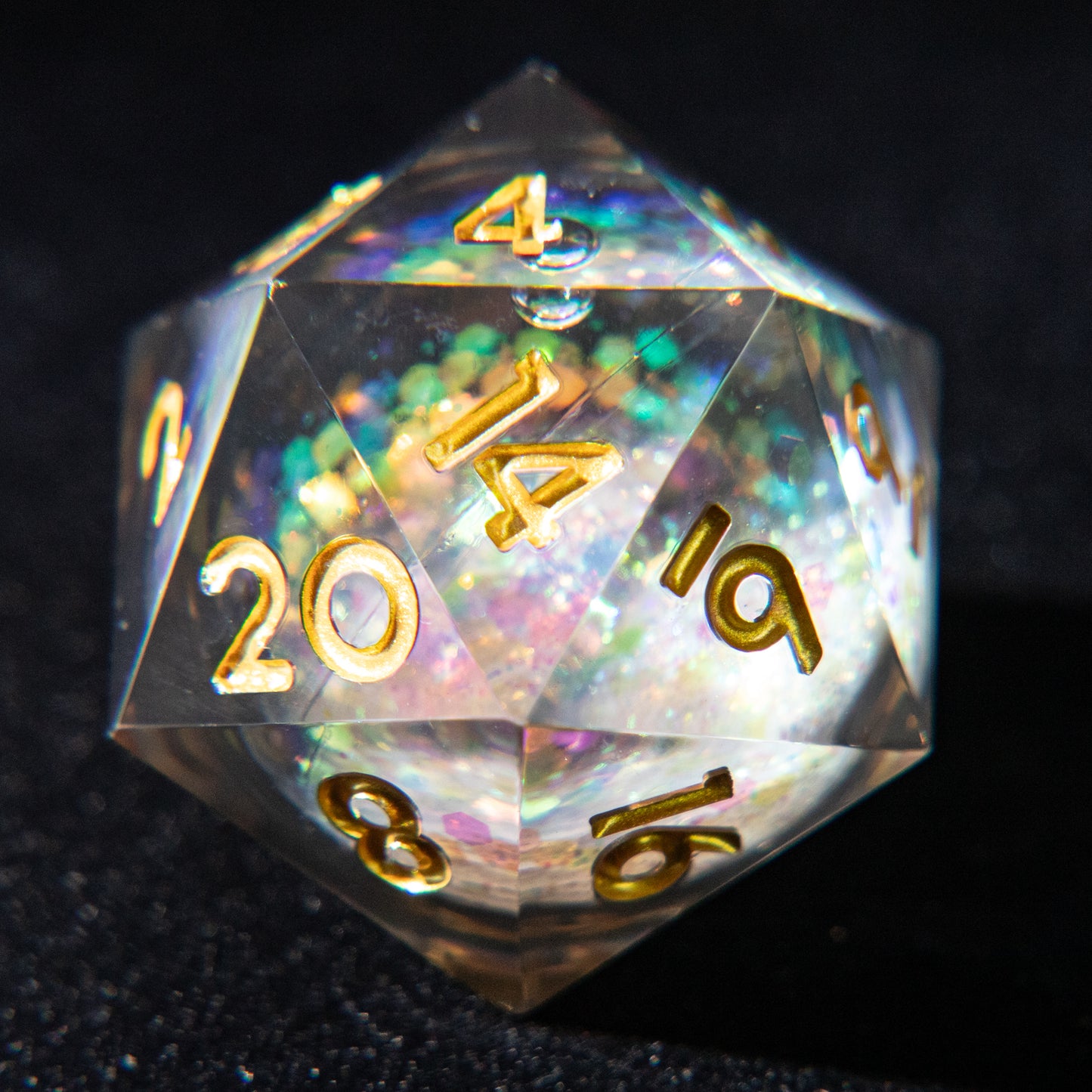 D&D Multi-faceted Single Resin Dice (Dream)