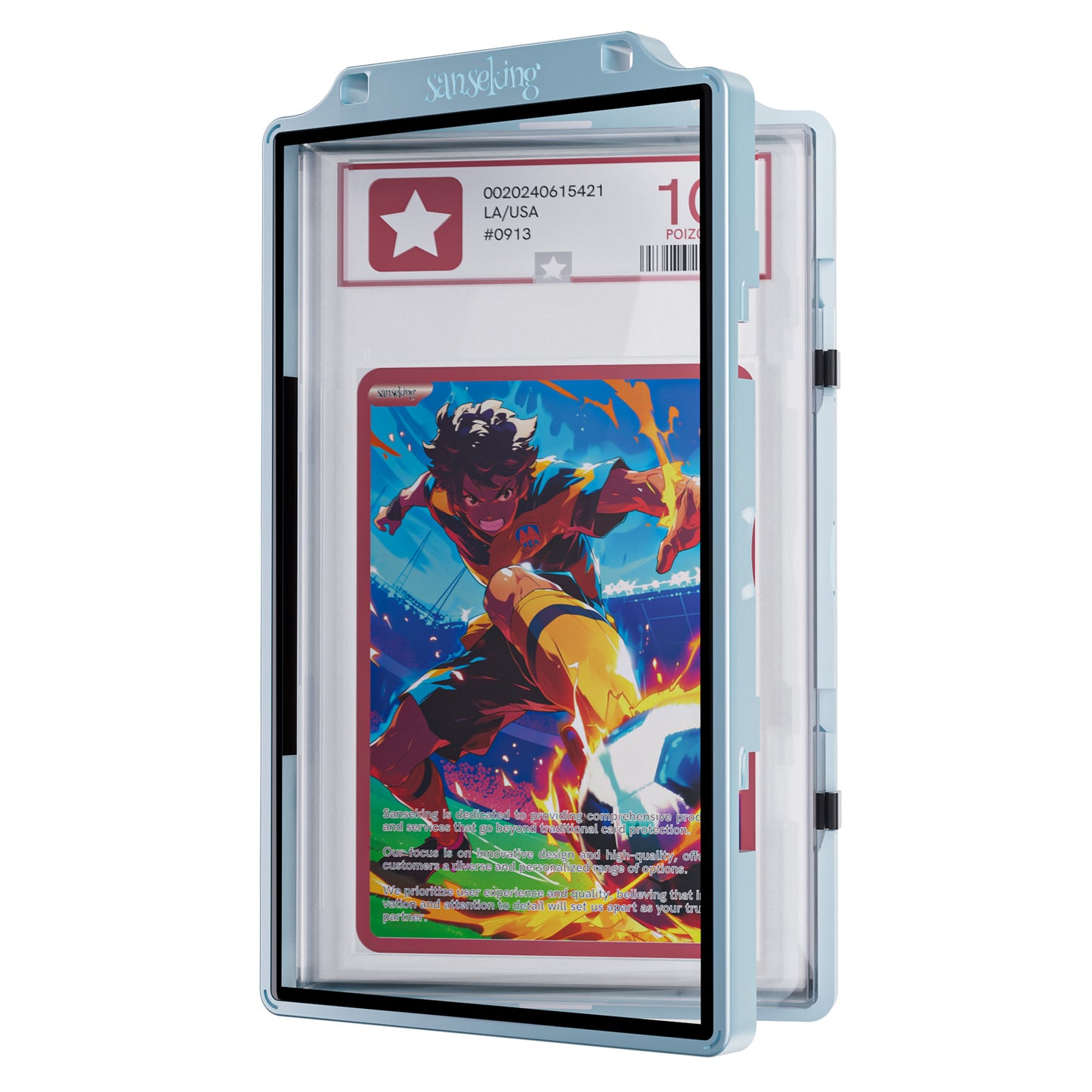 130PT PSA Slab Protector with Free Zipper Bag