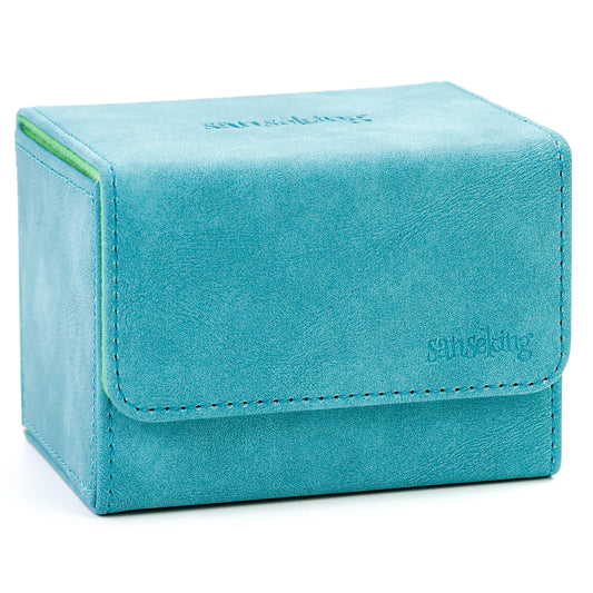 Magic Deck Box for MTG (Horizontal,Cyan)