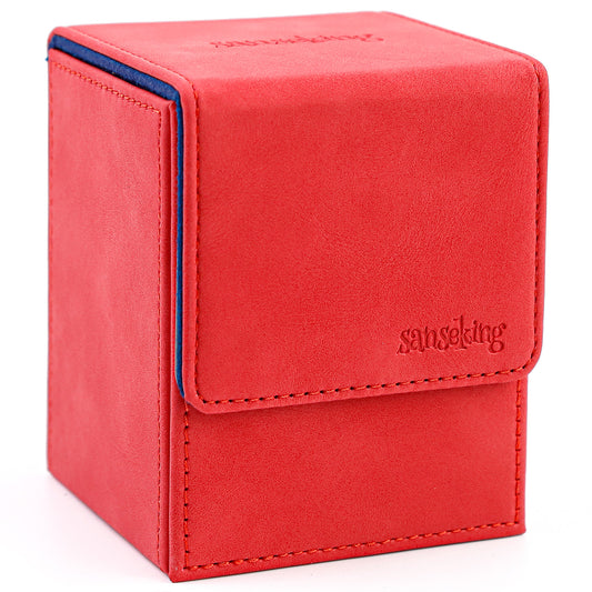 Magic Deck Box for MTG (Vertical,Red)