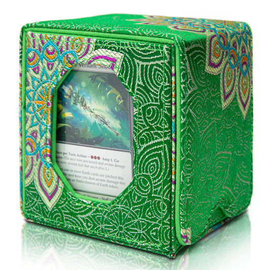 Magic Commander Deck Box Fits 100+DND (Cyan)