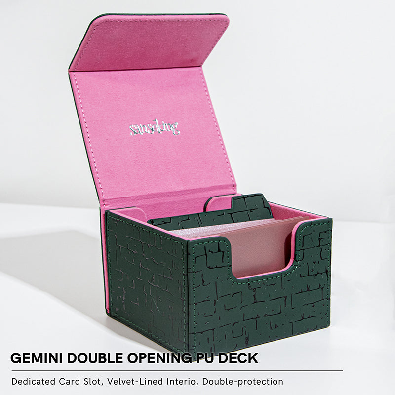 Pyramic Deck Box - Green (Includes 3 Dividers)