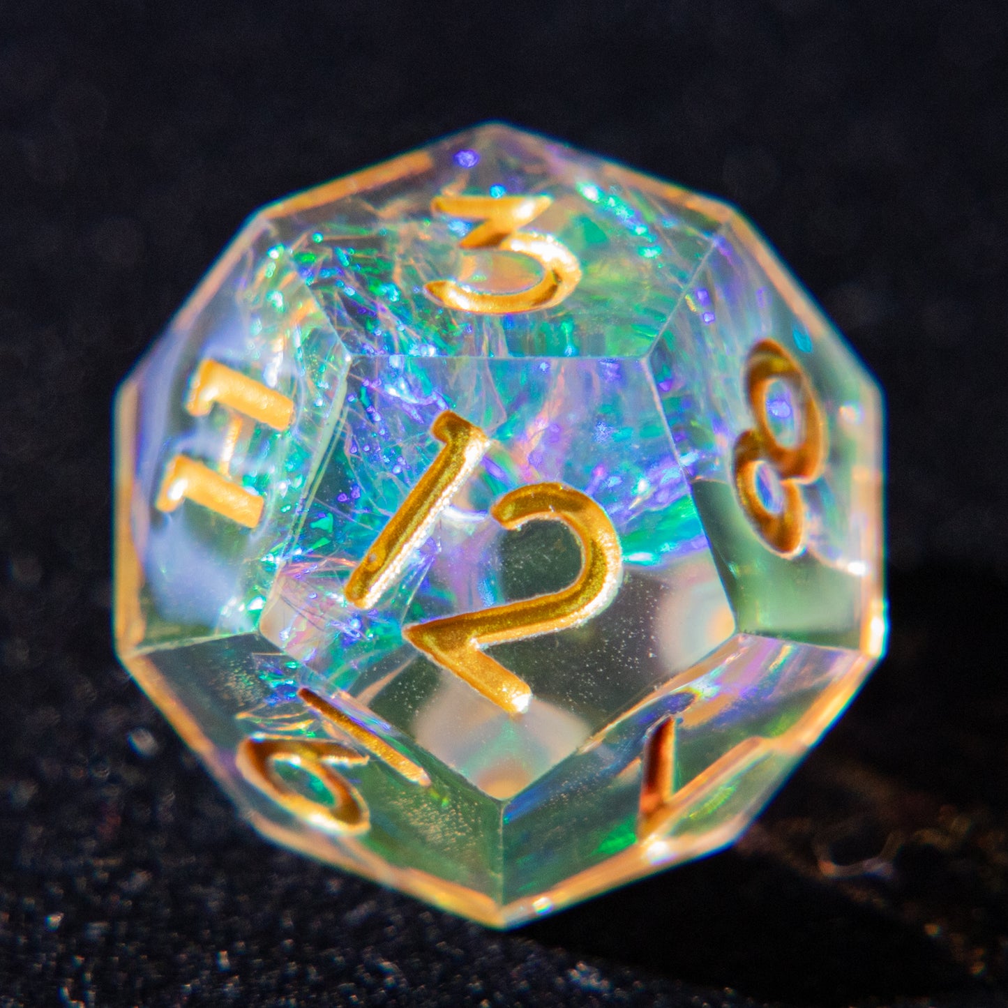 D&D Multi-faceted Resin Dice Set (Rainbow)