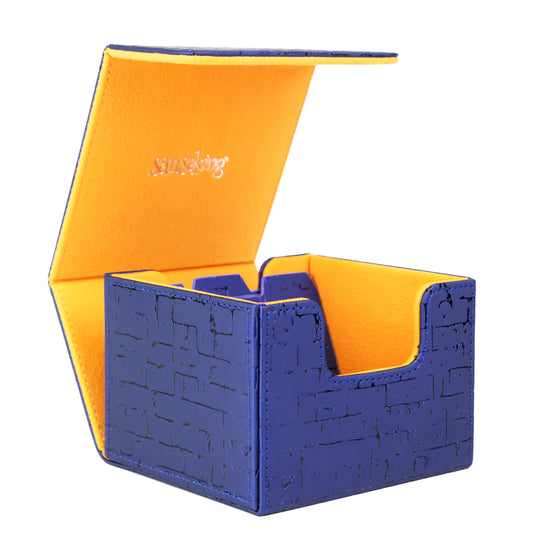 Pyramic Deck Box - Blue (Includes 3 Dividers)