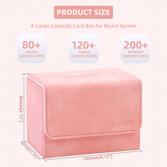 Magic Deck Box for MTG (Horizontal,Pink)