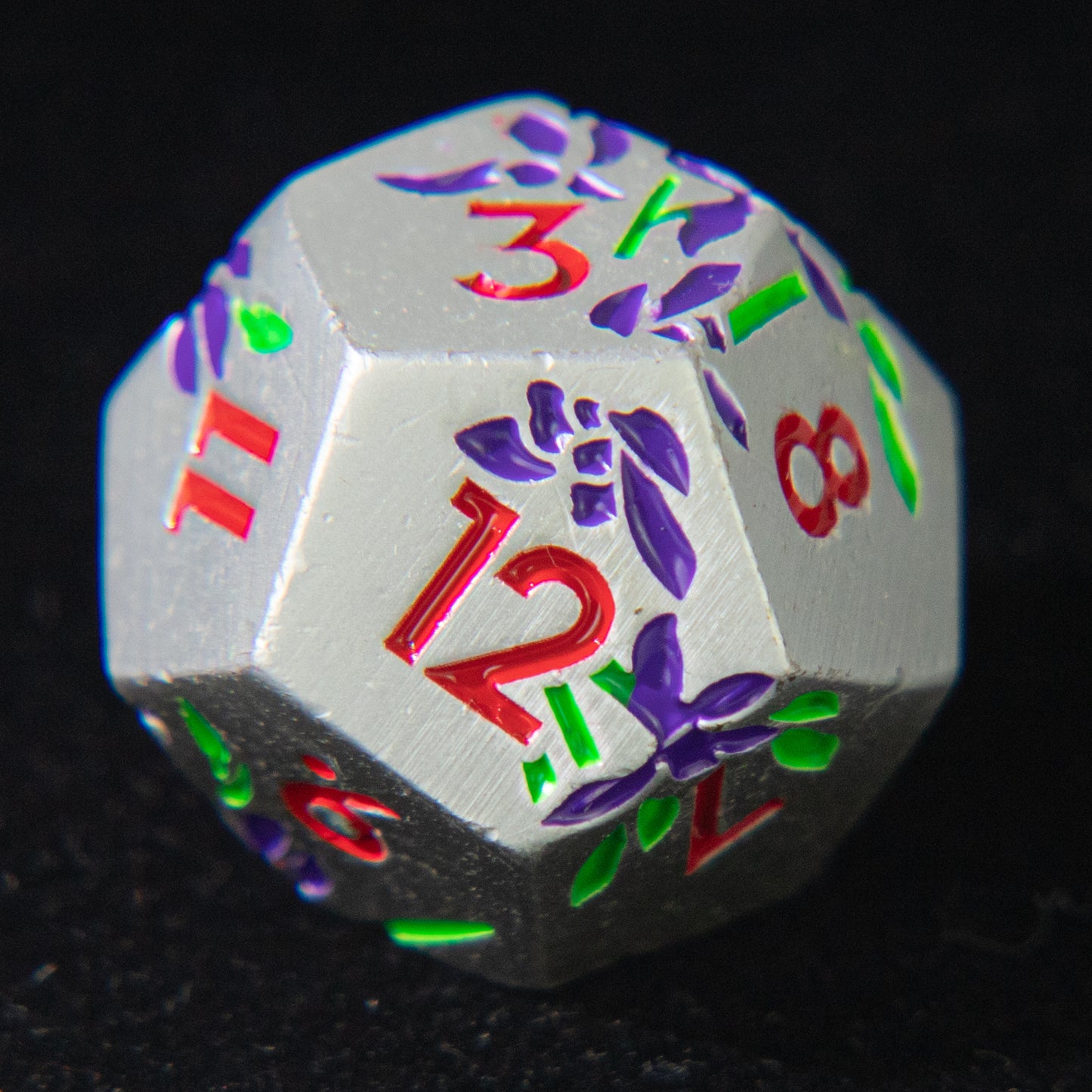 D&D Metal Dice Set Cthulhu (Metal & Flower)