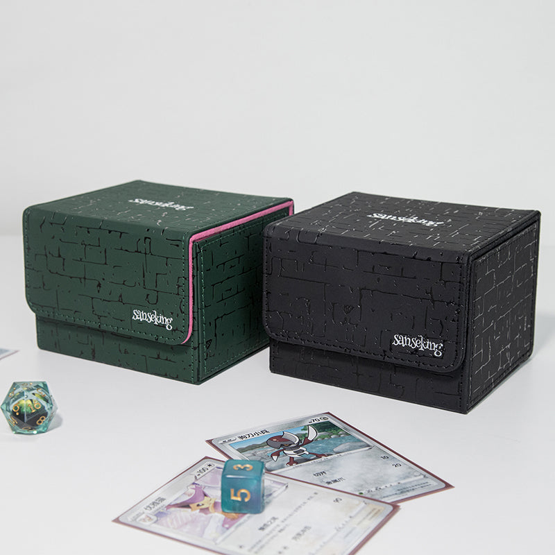 Pyramic Deck Box - Black (Includes 3 Dividers)