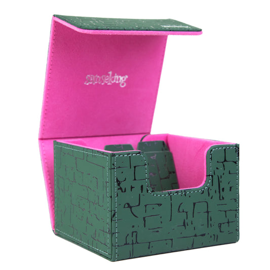 Pyramic Deck Box - Green (Includes 3 Dividers)