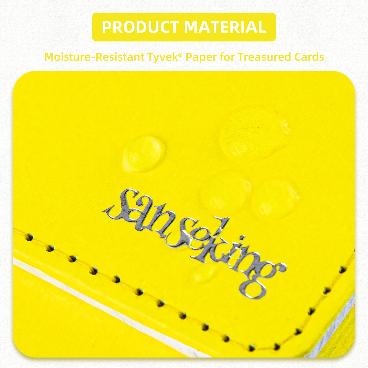 Magic Deck Box Fits 100+ yvek® (Vertical,Yellow)