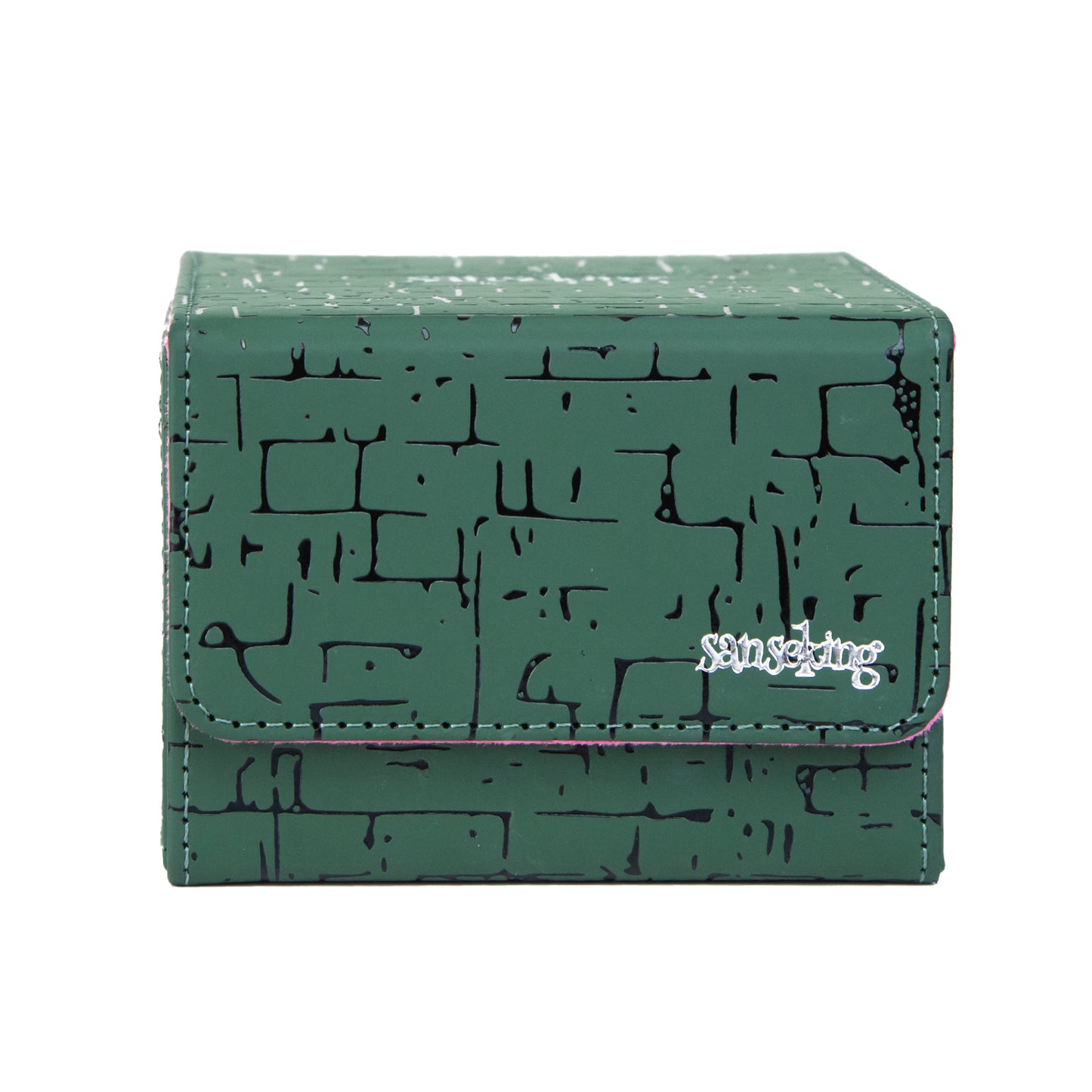 Pyramic Deck Box - Green (Includes 3 Dividers)