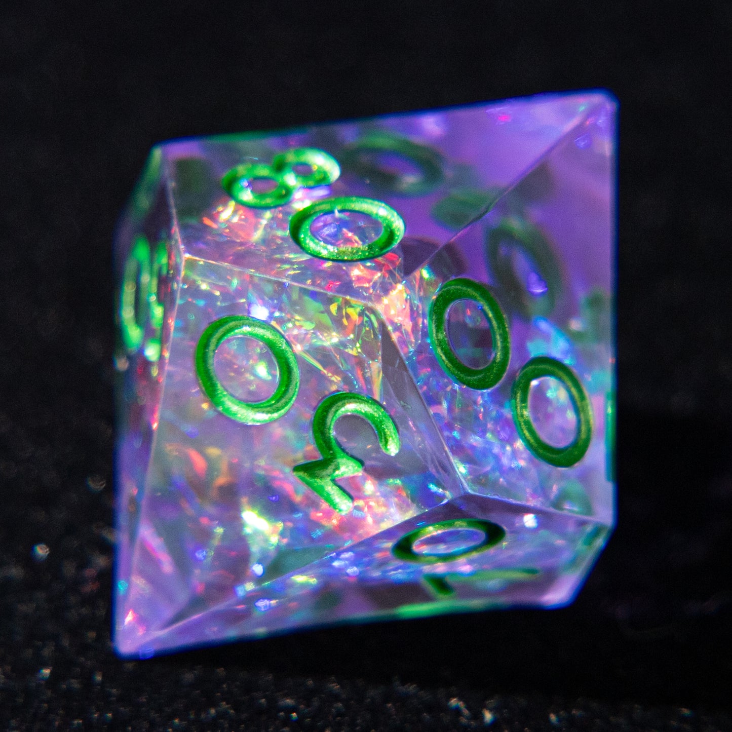 D&D Multi-faceted Resin Dice Set (Violet)