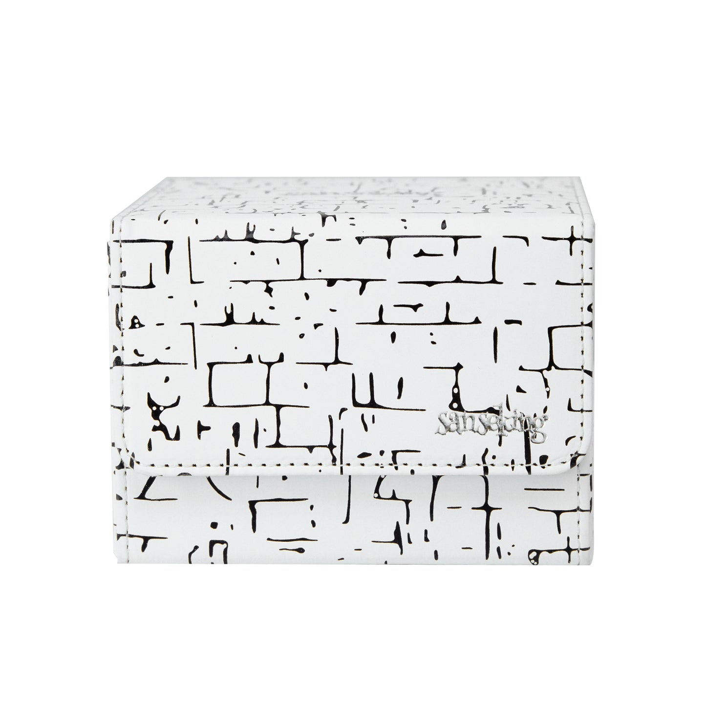 Pyramic Deck Box - White (Includes 3 Dividers)