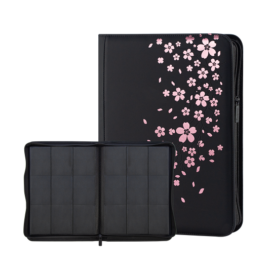SAKURA Art Series Card Binder - Black