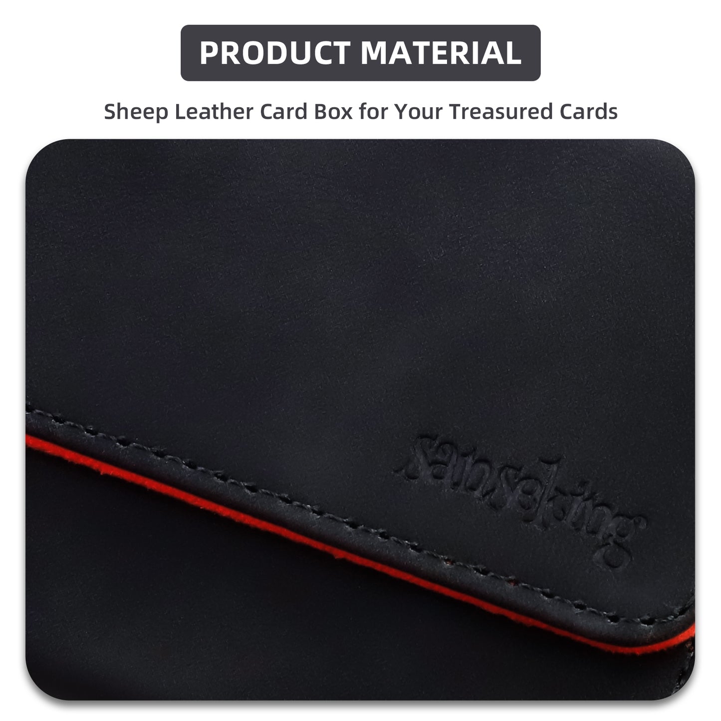 Magic Deck Box for MTG (Horizontal,Black)
