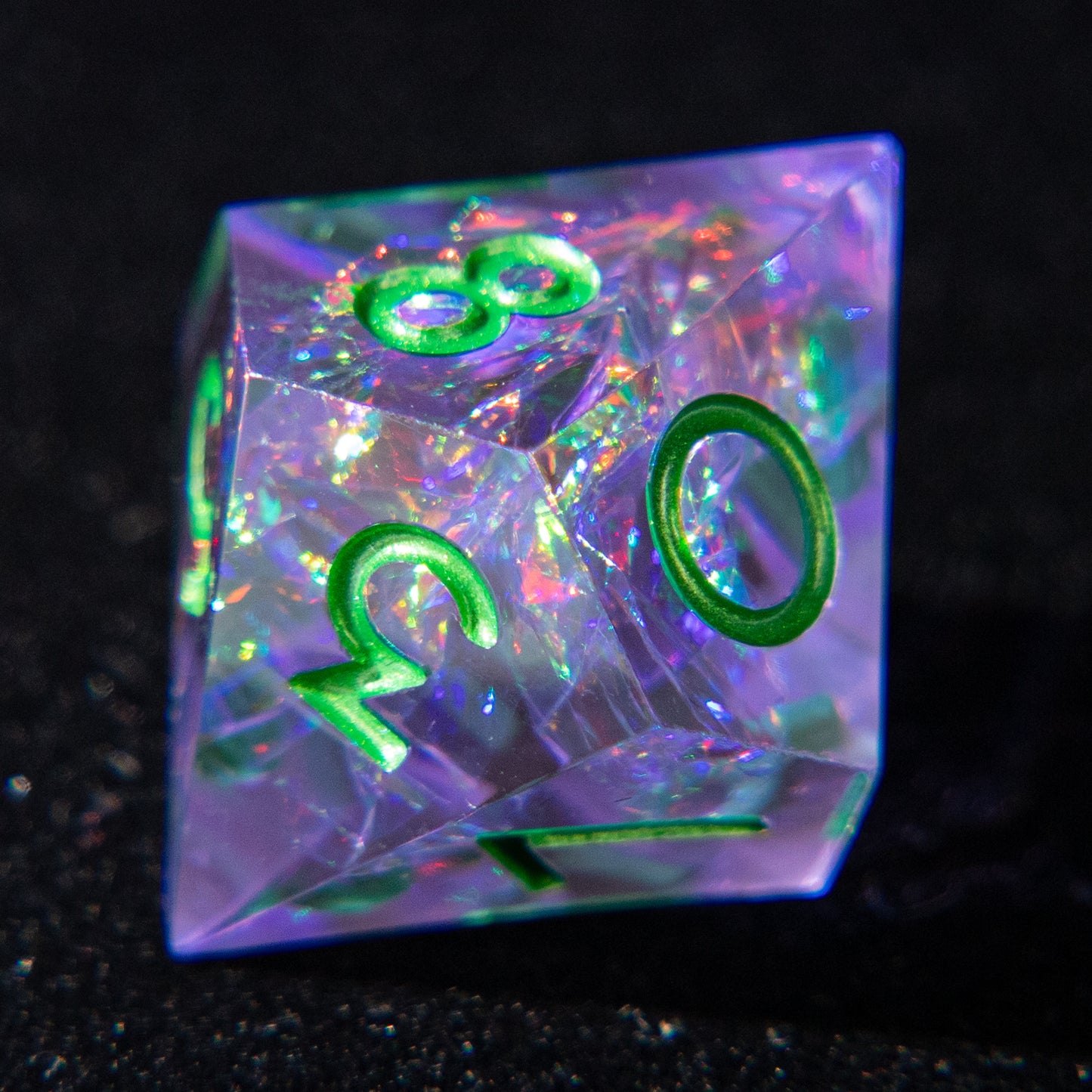 D&D Multi-faceted Resin Dice Set (Violet)