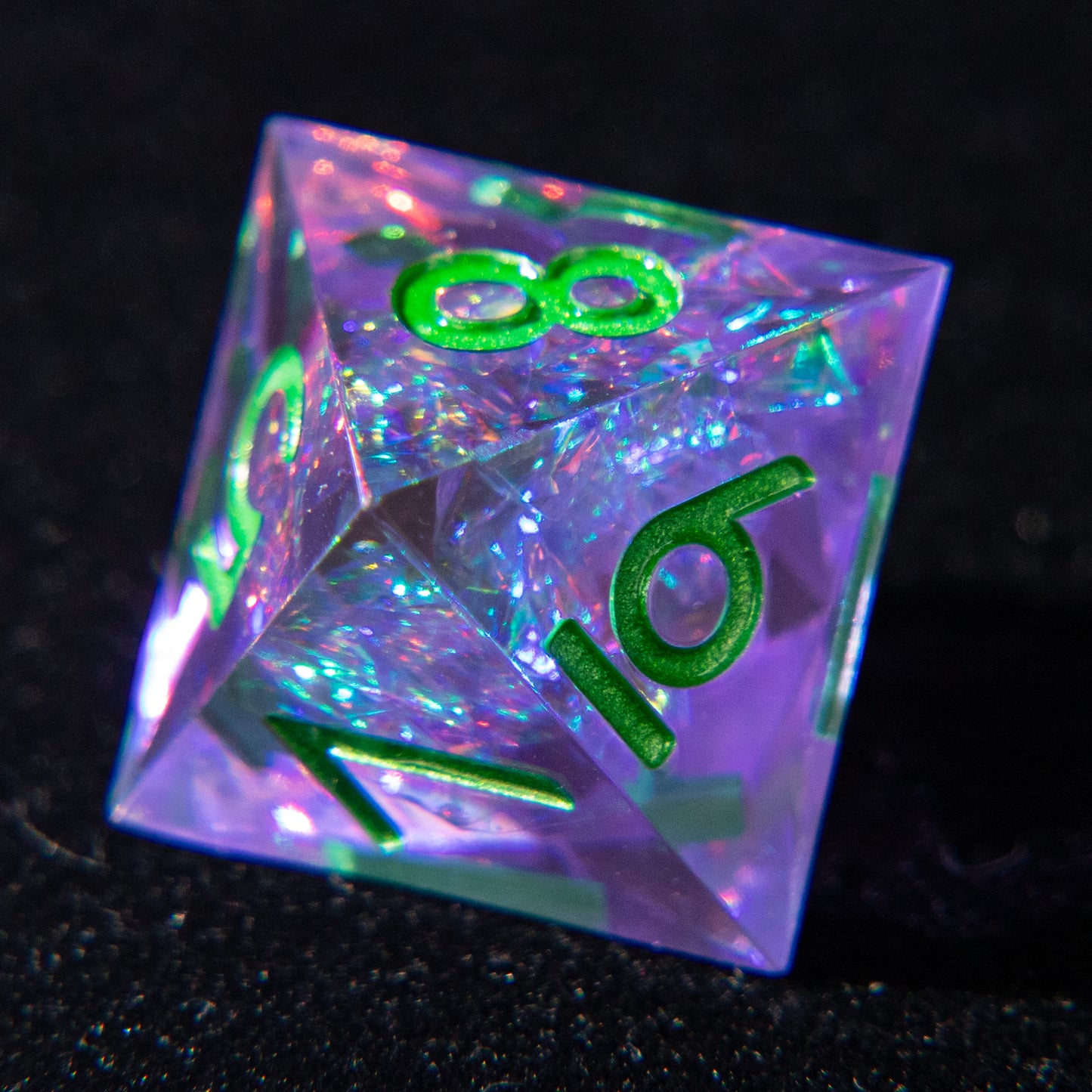 D&D Multi-faceted Resin Dice Set (Violet)