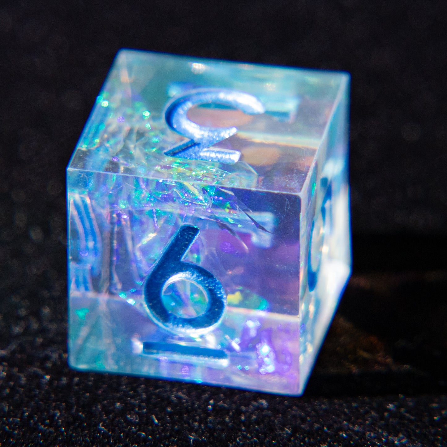 D&D Multi-faceted Resin Dice Set (Brilliant and Blue)