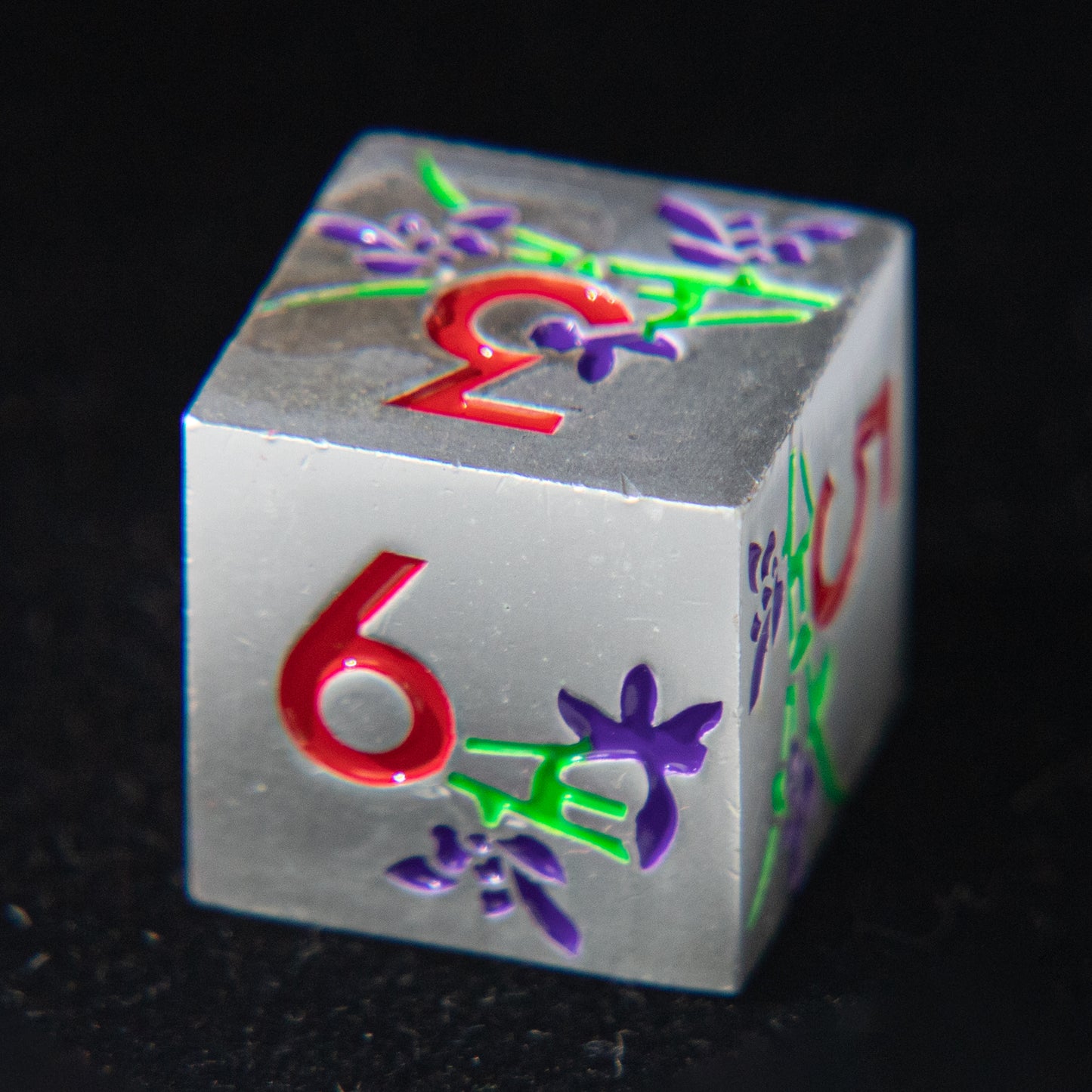D&D Metal Dice Set Cthulhu (Metal & Flower)