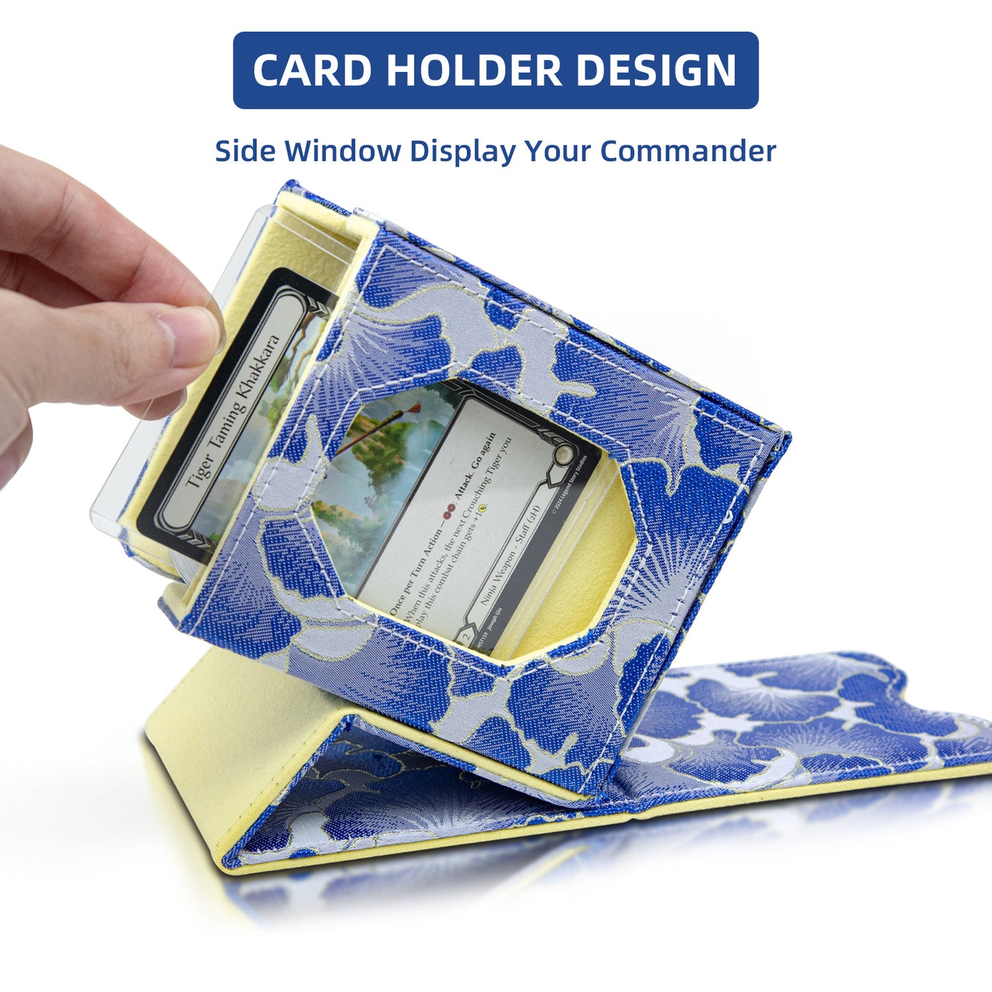 Magic Commander Deck Box Fits 100+ DND (Sky Blue)