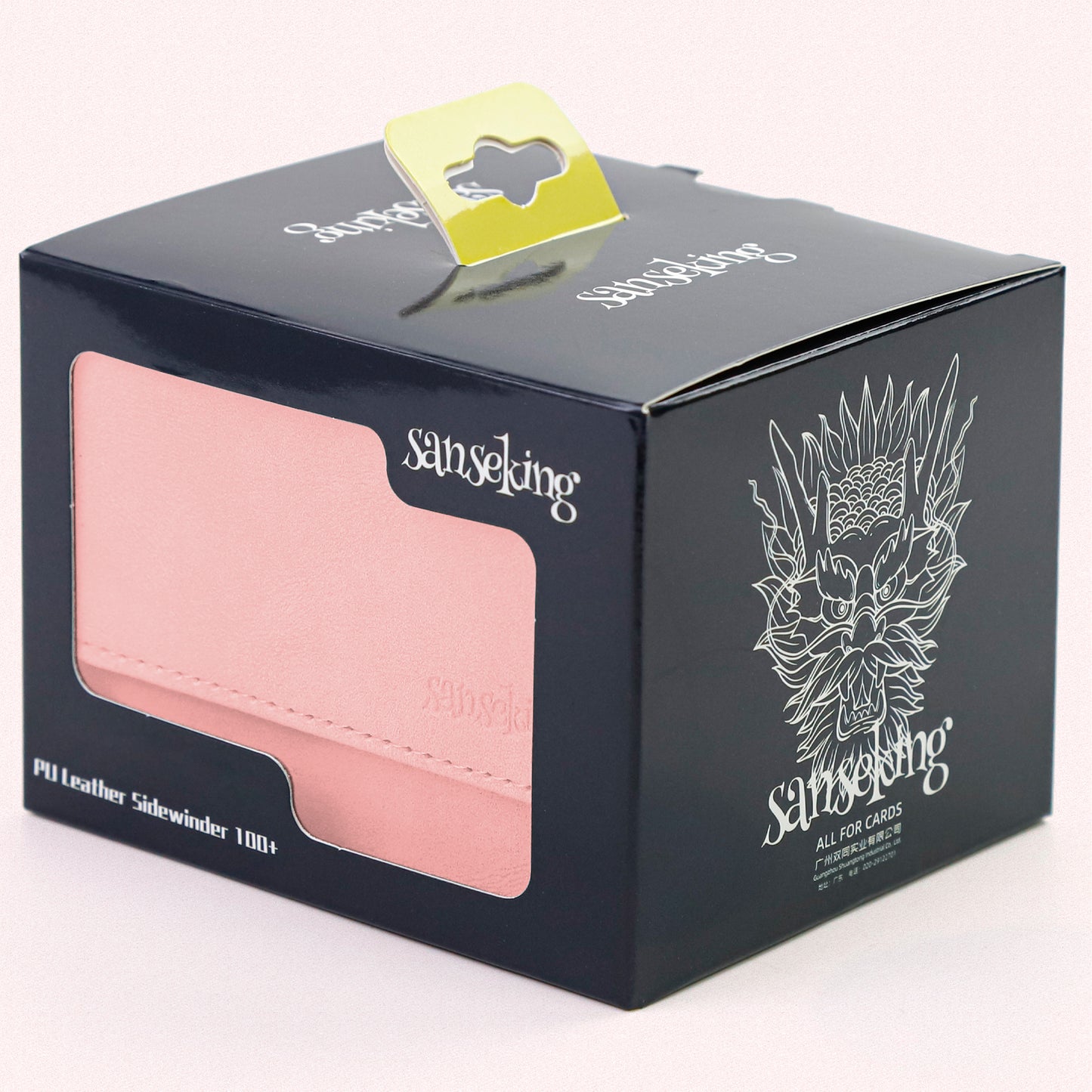 Sanseking Magic Card Deck Box for MTG (Horizontal,Pink)