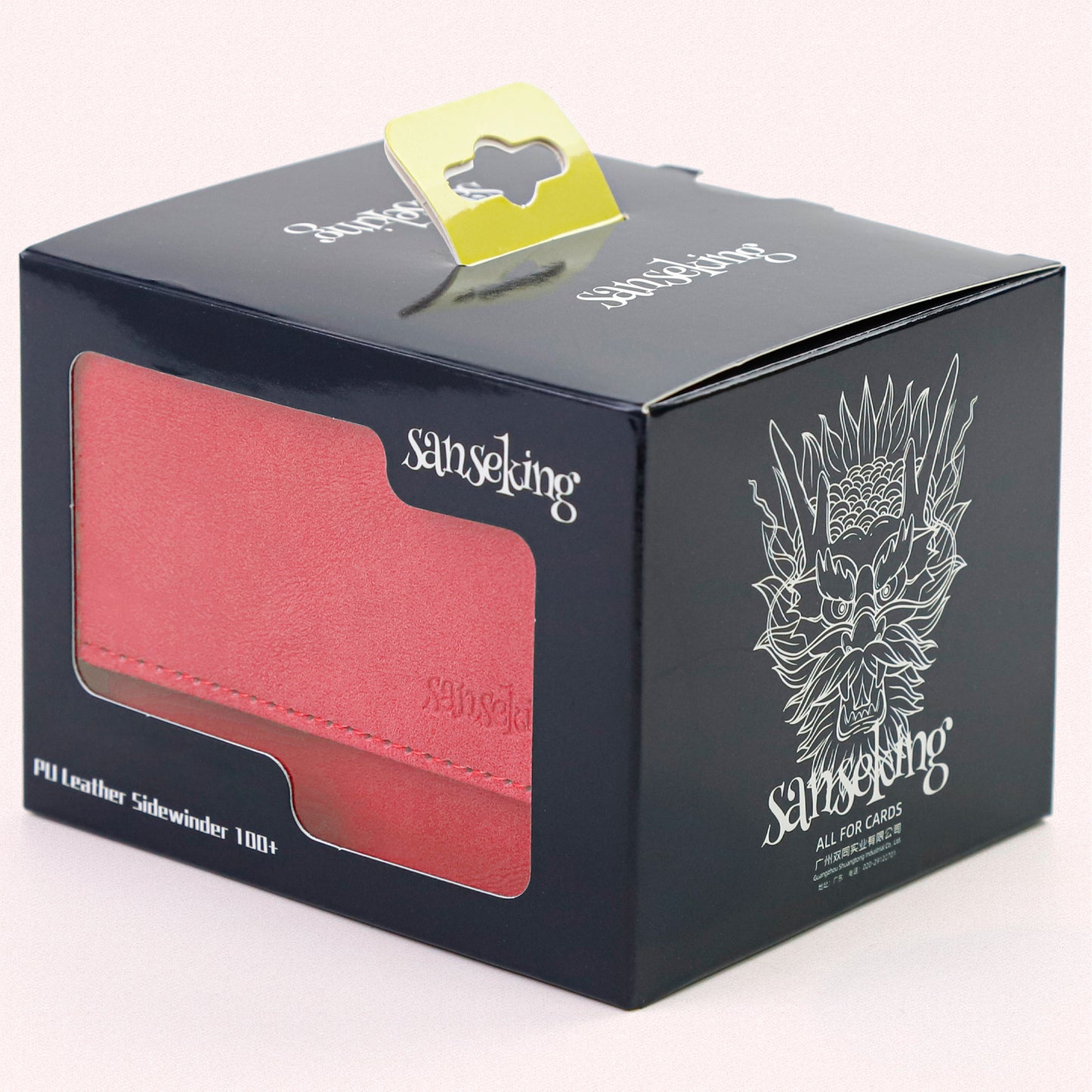 Sanseking Magic Card Deck Box for MTG (Horizontal,Red)