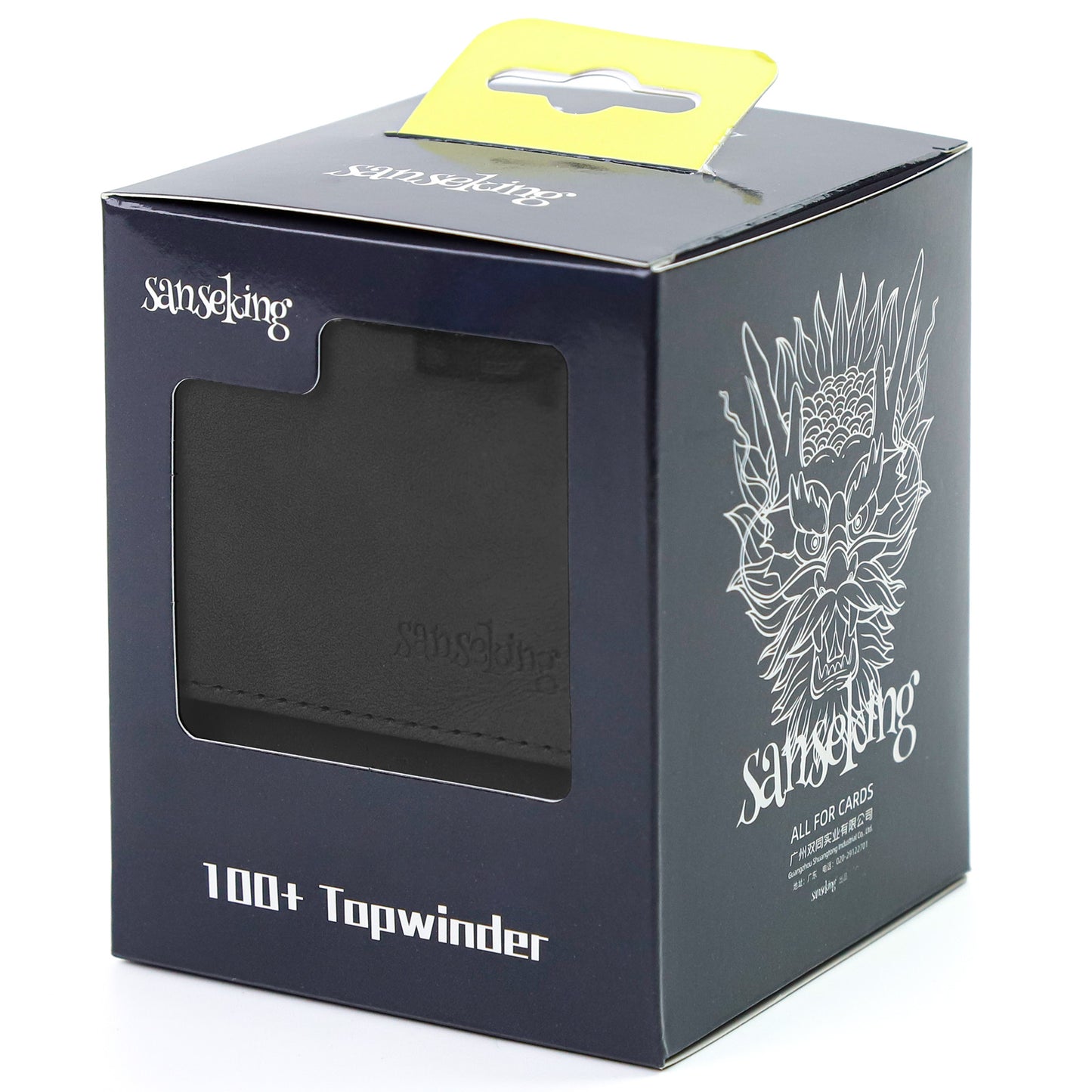 Sanseking Magic Card Deck Box for MTG (Vertical,Black)