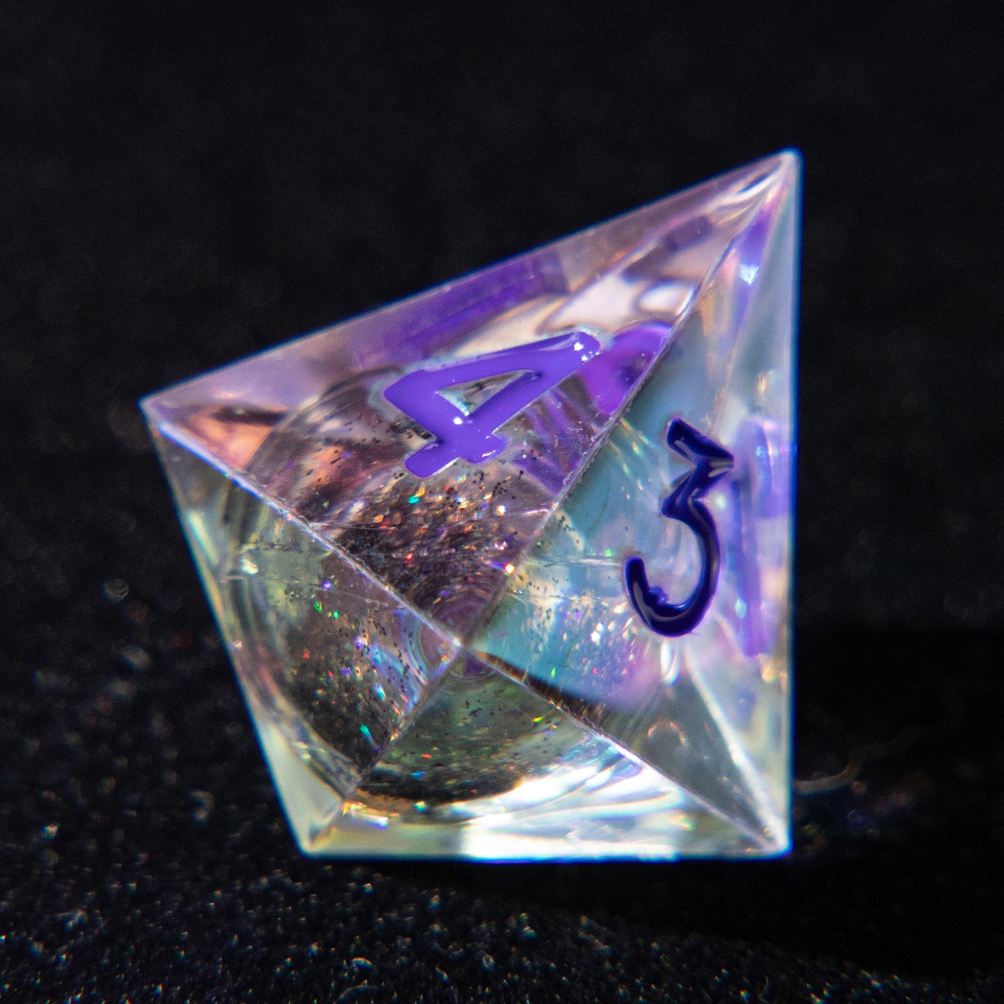 D&D Multi-faceted Resin Dice Set (Lavender)