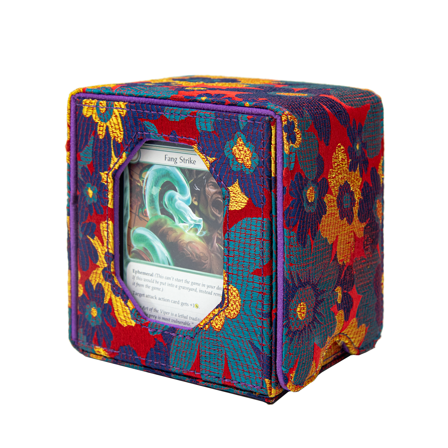 commander deck box mtg Sanseking Satin with Display Window Style:Branded an it’s small Beatrix, Loyal General [FINAL