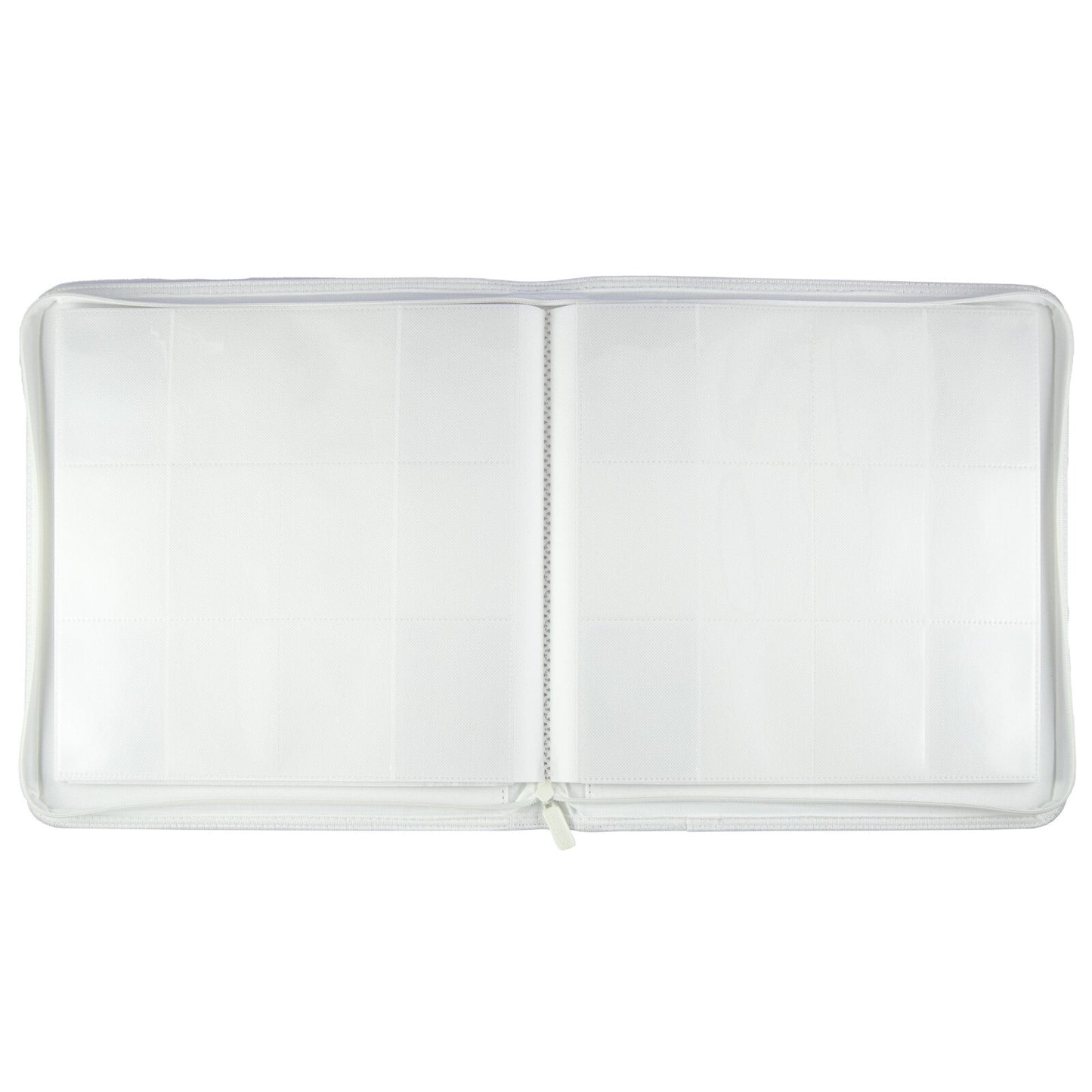 White Plaid 4/9/12-Pocket PU Binder