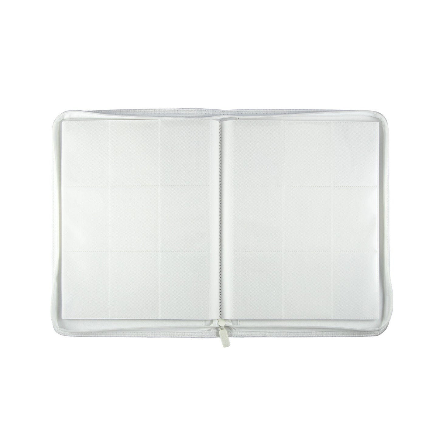 White Plaid 4/9/12-Pocket PU Binder