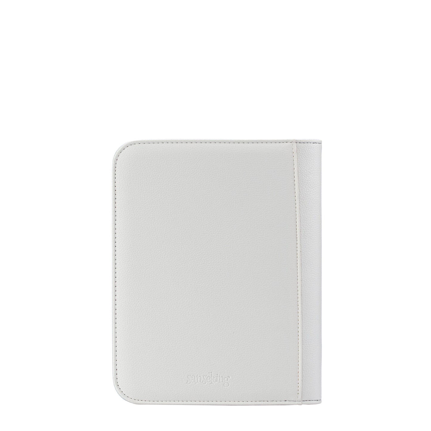 White Plaid 4/9/12-Pocket PU Binder