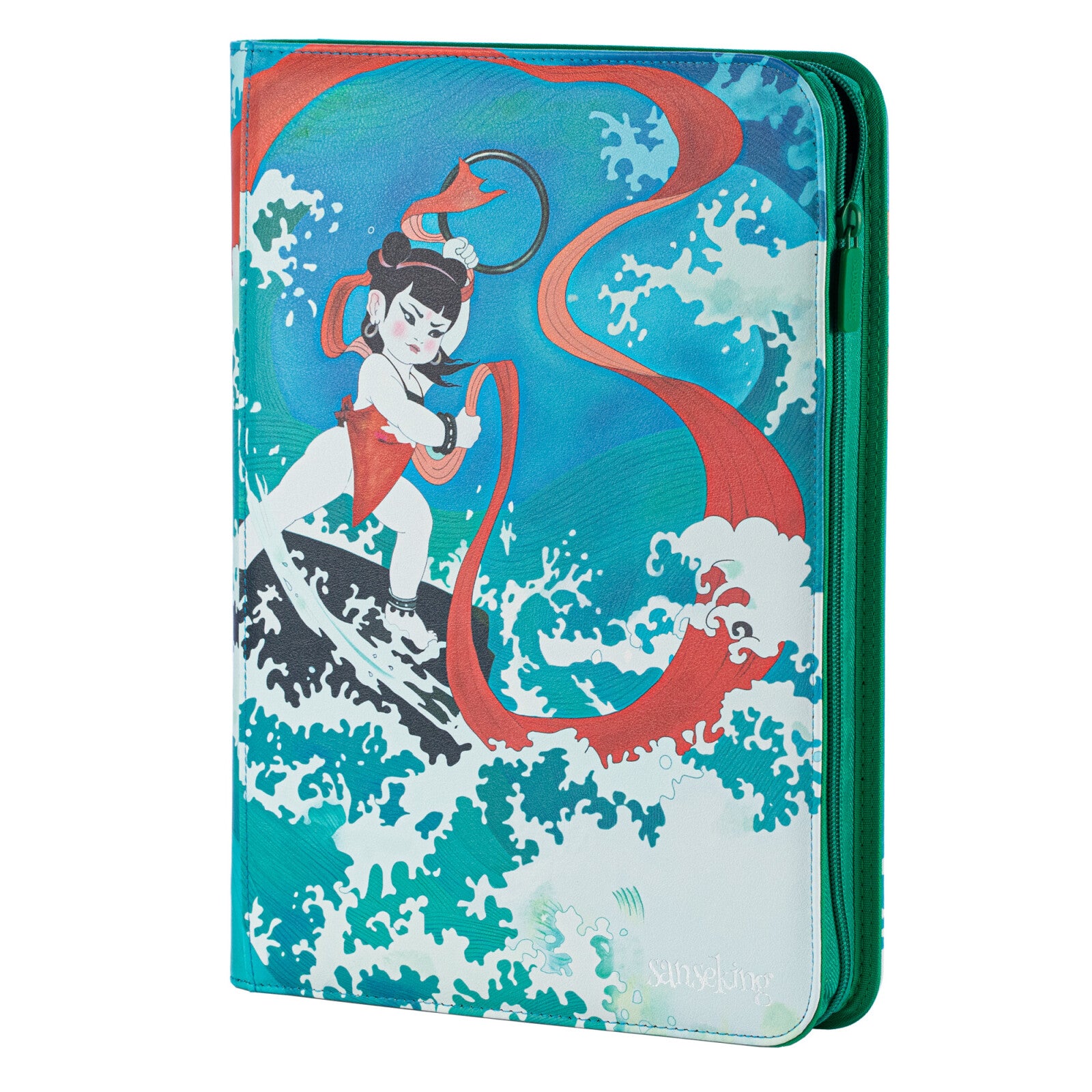 Ne Zha Conquers the Dragon King 9-Pocket Binder  Trading Card Binder   Sanseking