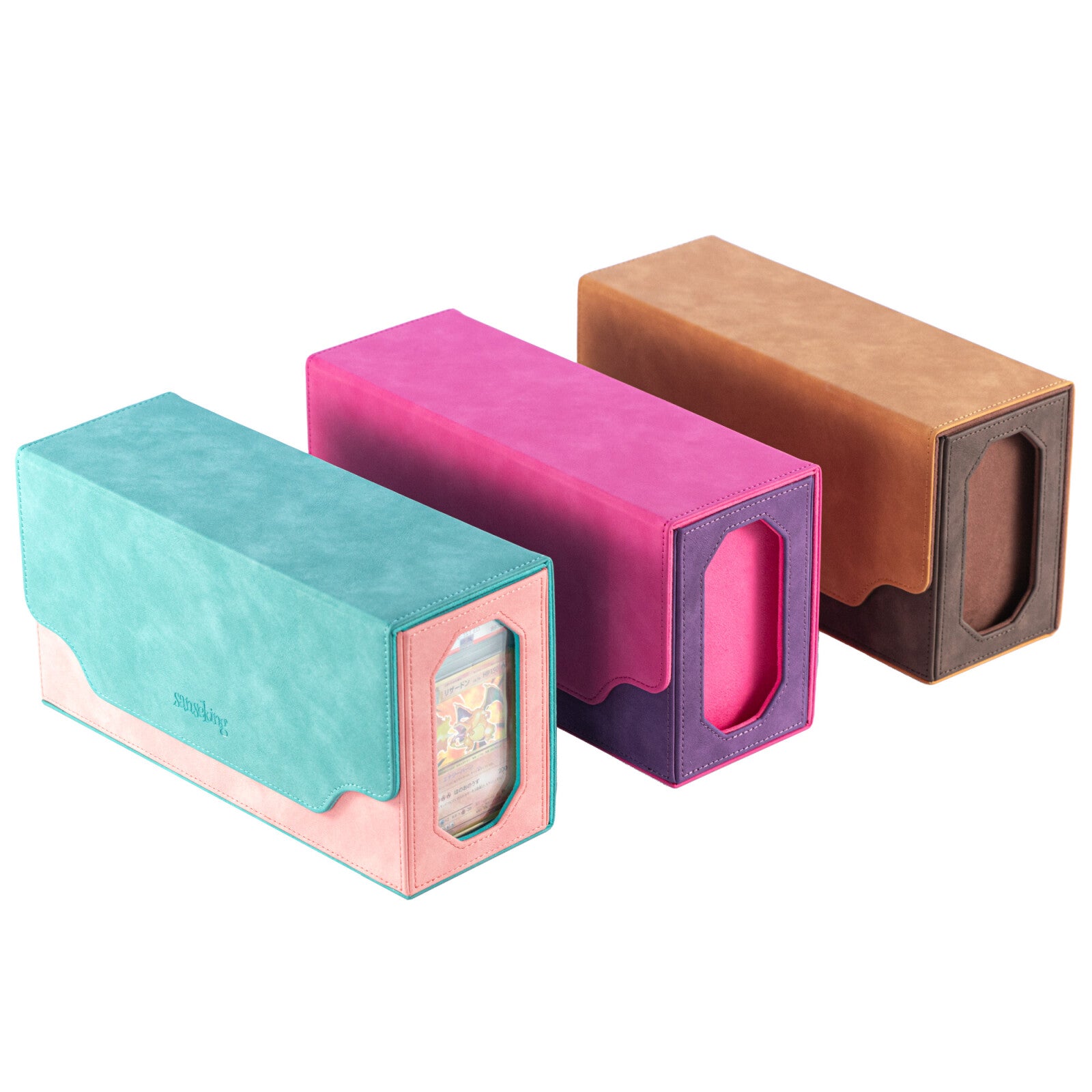 box for graded cards Sanseking Card Deck Storage PSA Slabs PROFoam offers premier customization Style:The Shape of Mew Pokémon TCG Pocket Space-Time Set Name_Millennium Pack