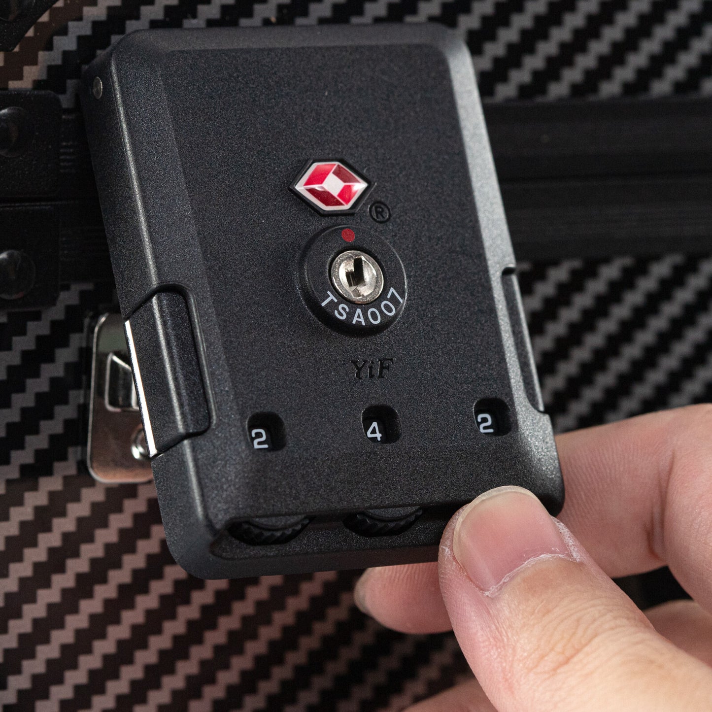 Carbon Fiber Graded Card Storage Box (2 & 3 Compartment)