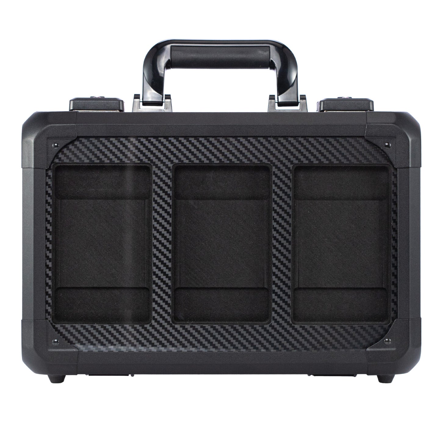 Carbon Fiber Graded Card Storage Box (2 & 3 Compartment)