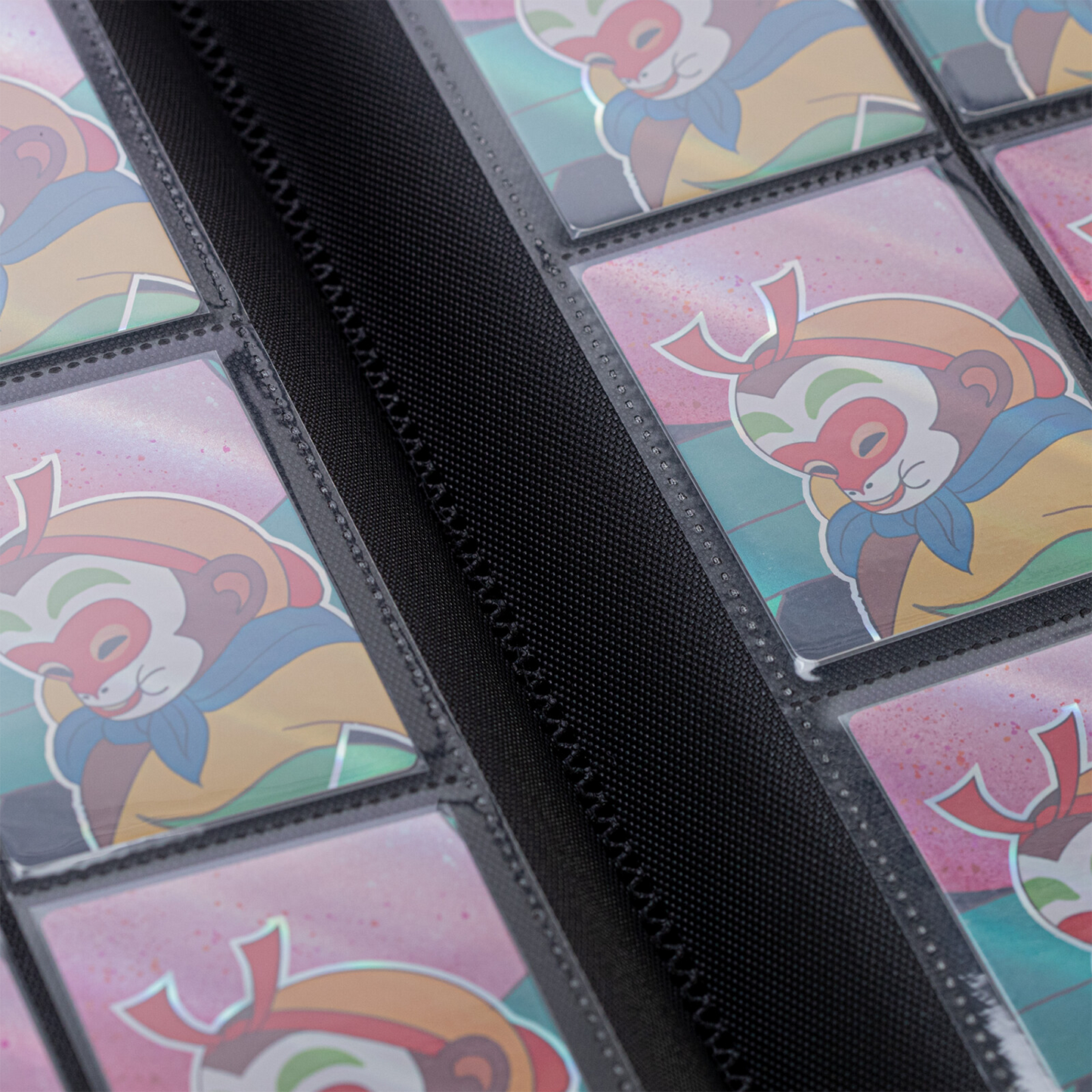 16-Pocket Premium Zip Binder - 1088 Pockets (Sliver)