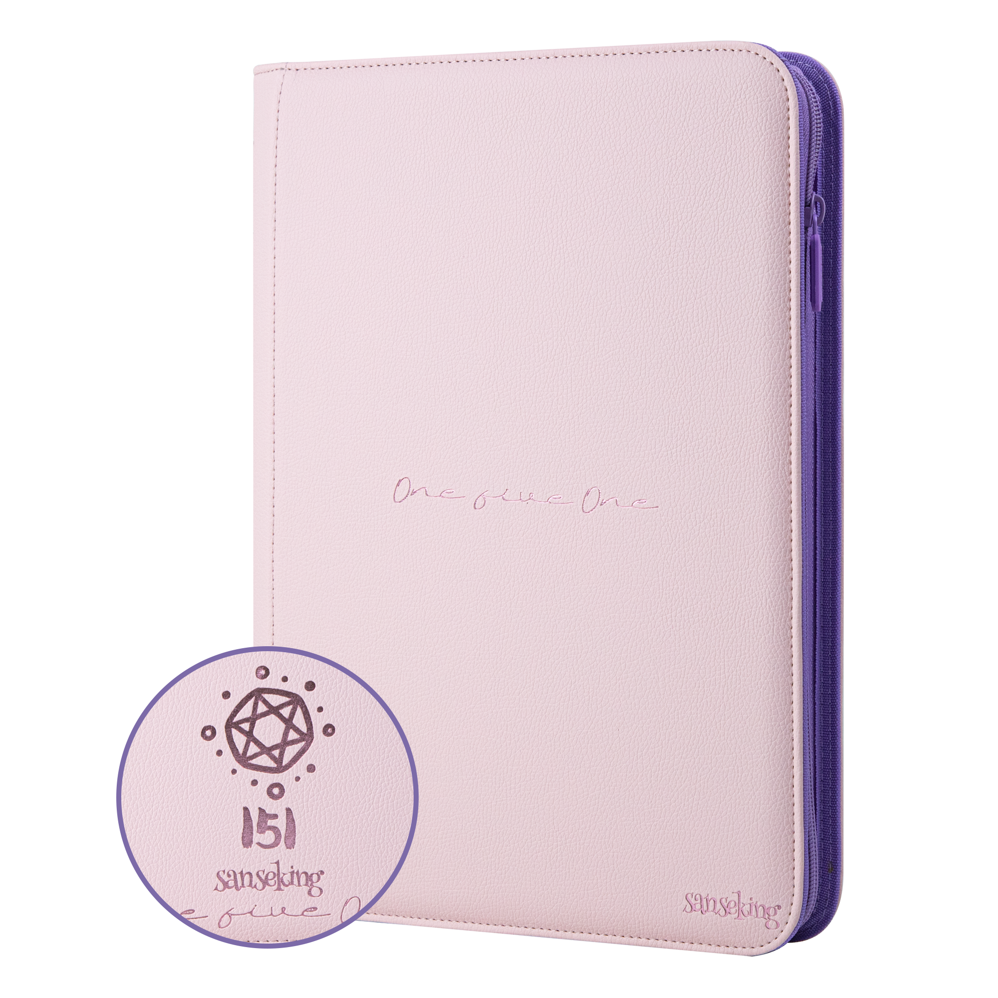Sanseking Pokemon 151 Binder - Pink Edition | 151 Master Set Album