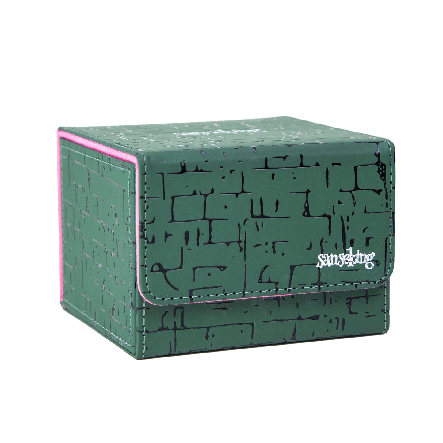 Pyramic Deck Box - Green (Includes 3 Dividers)
