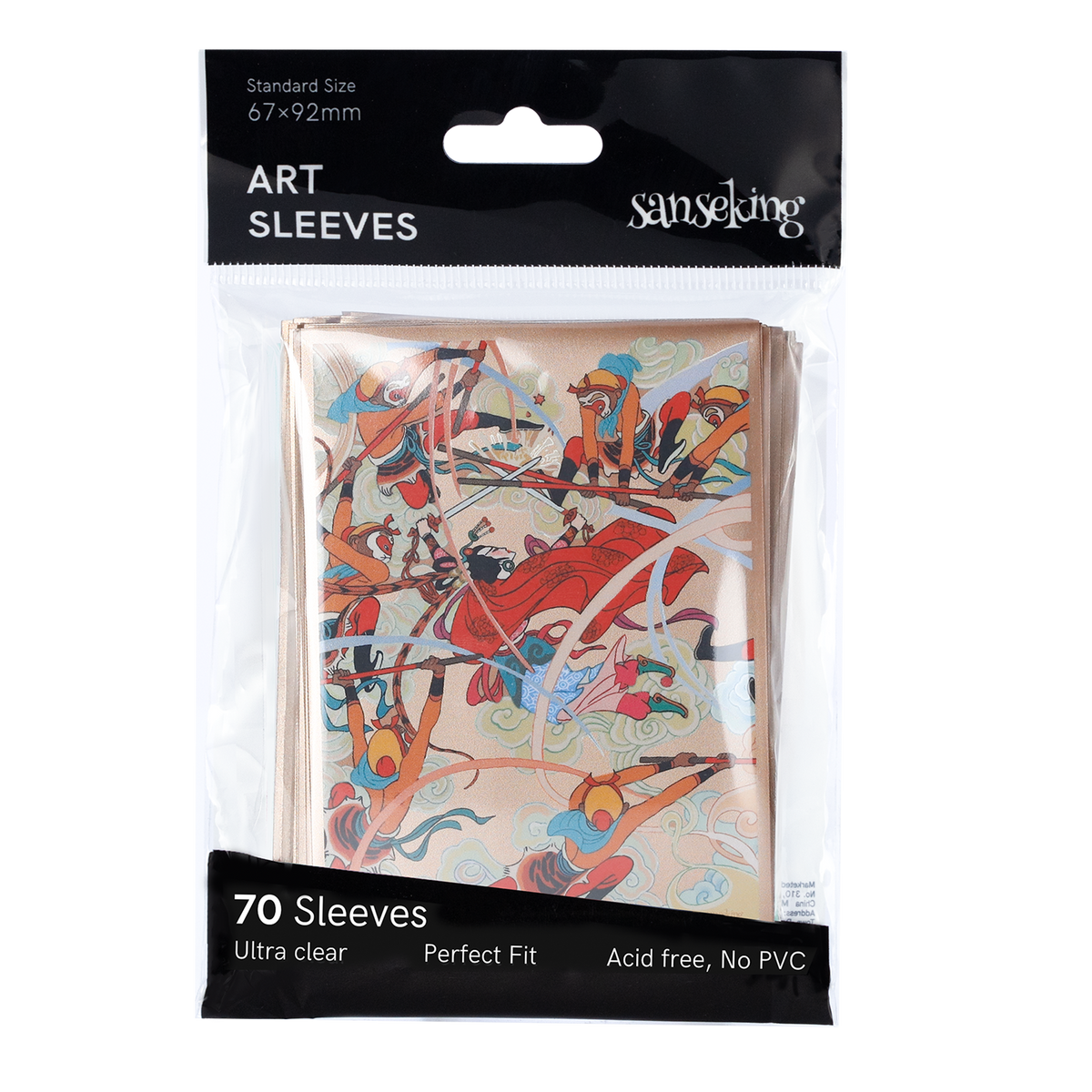 Three Battles with the White Bone Demon 70 card sleeves retail pack
