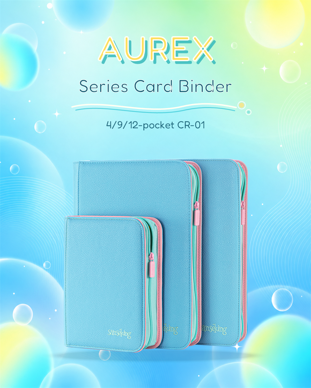 AUREX CR-01 Binder Setup Guide: Choosing 4-, 9-, or 12-Pocket for Your Collection