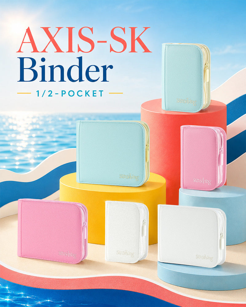 AXIS-SK Blue Mini Binder Setup: When to Use a One-Pocket or Two-Pocket Card Binder – article featured image