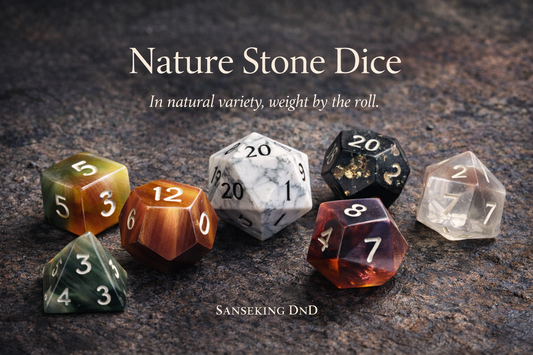 Rolling in Style: How to Choose the Perfect DND Dice Set for Your Character