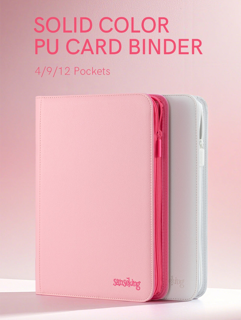 4/9/12-Pocket PU Card Binder