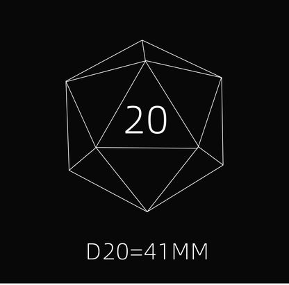 中空白翡翠 D20 — 41 mm 