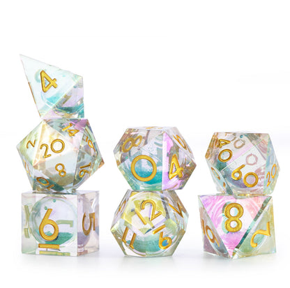 Ensemble de 7 dés polyédriques Chromastar