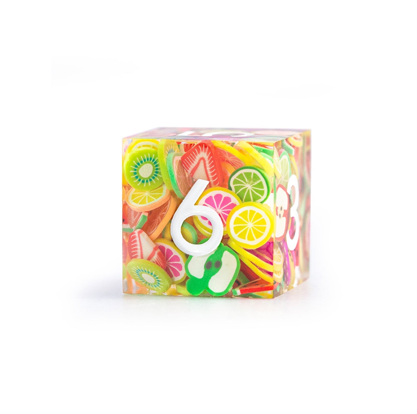 Ensemble de dés polyédriques Fruitburst 7 pièces 