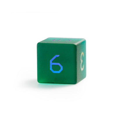 パイングリーンメッキ多面体ダイス7個セット
