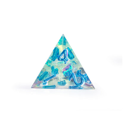 Ensemble de 7 dés polyédriques Glacial Rift 