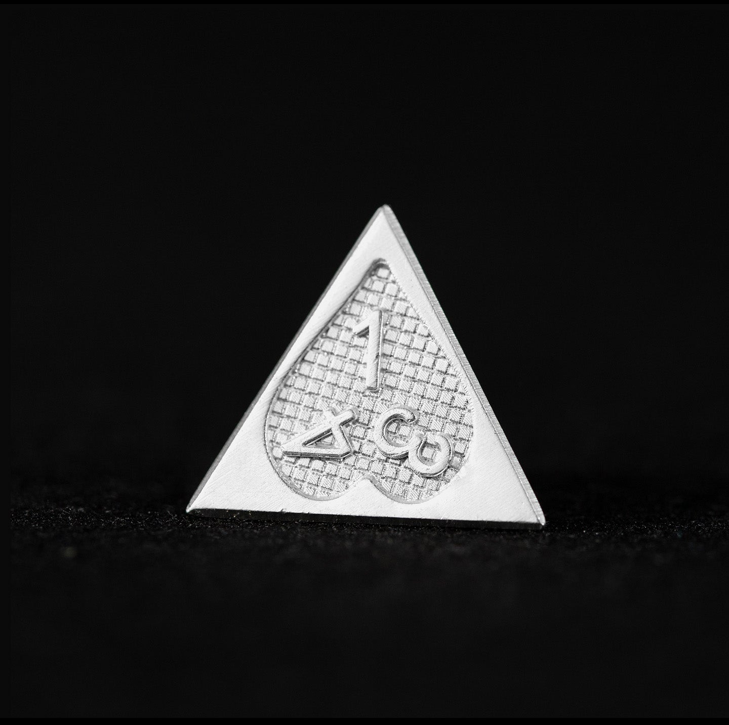 Ensemble de 7 dés polyédriques de base de l'Empereur Blanc 